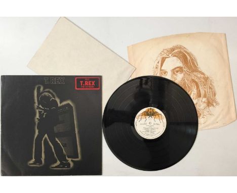 T REX - ELECTRIC WARRIOR LP (UK COMPLETE ORIGINAL W/ POSTER - FLY - HIFLY 6). A collectable original UK LP pressing of T. Rex