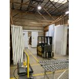 20 Miscellaneous Sized Foam Filled Interlocking Aluminum Wall/Roof Panels. Forklift not included.