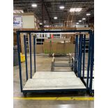 2 Heavy Duty Tall Warehouse Carts 68" X 25" X 67"