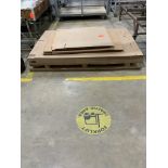 Pallet of Flat Cardboard Sheets. Most are 79" X 56"