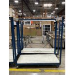 2 Heavy Duty Tall Warehouse Carts 68" X 25" X 67"
