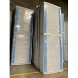 6 Foam Filled Interlocking Aluminum Wall/Roof Panels 13' X 4' X 4"