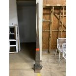Large 7' Johnson Bar w/ Metal Wheels