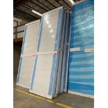 5 Pieces Foam Filled Interlocking Aluminum Wall/Roof Panels 13' X 4' X 4"
