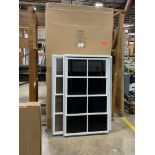 13 Piece lot of NOS windows and doors. Some window are tinted.