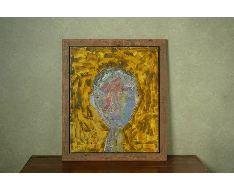 UNATTRIBUTED, PORTRAIT STUDY
Oil on canvas indistinctly signed lower left
60cm x 50cm
Condition: For a condition report or fu