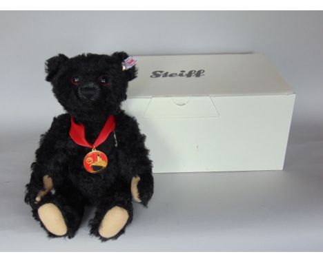 Steiff The Titanic Centenary bear, with box and papers, the bear 26 cm high approx