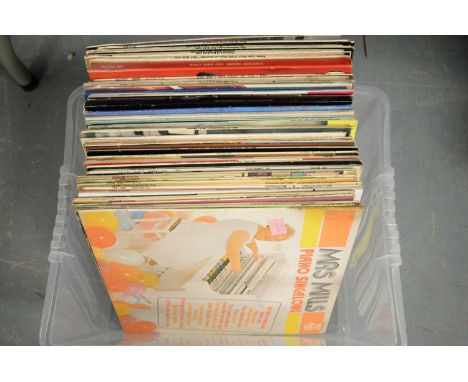 Selection of vinyl LPs, artists to include: Elvis, Nat King Cole, Engelbert Humperdinck, Barry Manolo, Max Bygraves, and othe