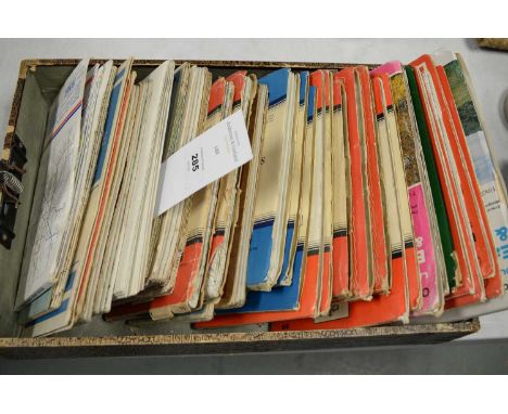 Selection of vintage British Ordnance Survey maps, including: Alnwick, Argyll, Kent, Western Highlands, and others. 