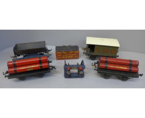 Hornby by Meccano Ltd. tin plate model rail 