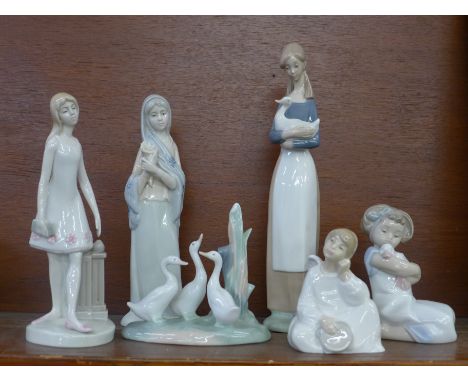 Six Nao figures 
