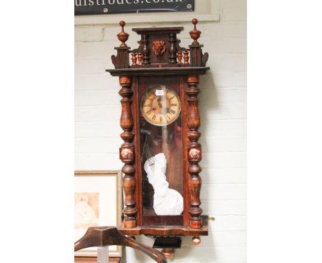 Vienna regulator wall clock