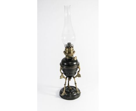 Empire style oil lamp base - measures 30cm tall