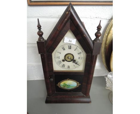 An American Jerome and Co New Haven mantle clock.