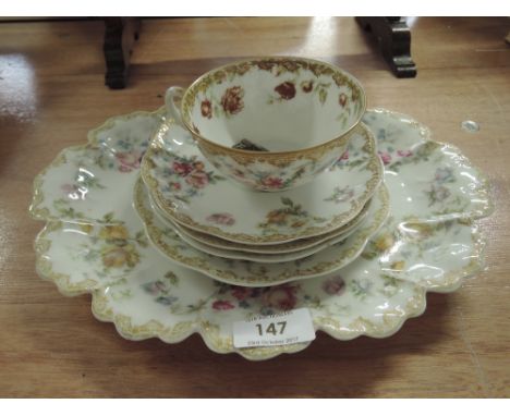 A selection of vintage ceramics including early Spode plate etc