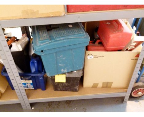 Three boxes of mixed tools