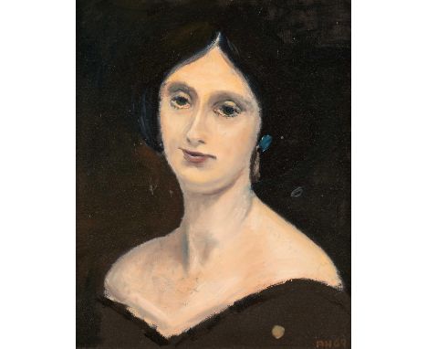 HENNING, ANTON1964 BerlinTitel: "Portrait No. 286". Datierung: 2009. Technik: Öl auf Leinwand. Maße: 60 x 50cm. Bezeichnung: 