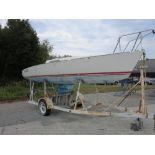 1983 J 22 Hull #09 No Mast