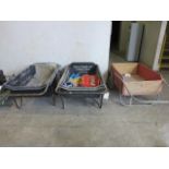 Lot (3) Carts