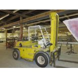 Tomotor 10,000 lb Propane Powered Forklift s/n 78L-319, 2 Speed Transmission, Meter Reads 8553 Hrs