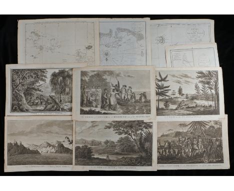 Captain Cook, a collection of plates from George William Andersons&nbsp;A New, Authentic, and Complete Collection of Voyages 