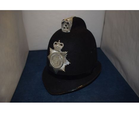 A Northumbria Police helmet, 'Christy Guardian'.