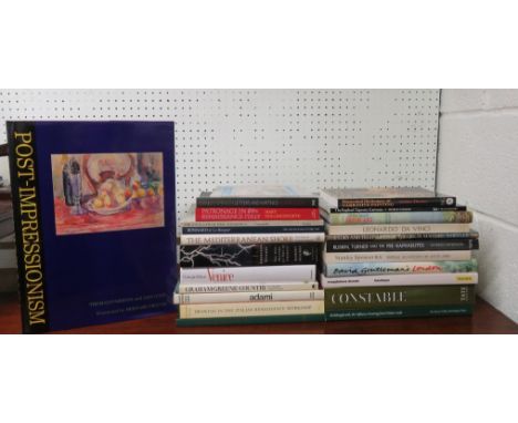 PARRIS, Leslie & FLEMING-WILLIAMS, Ian - Constable - Tate Gallery, 1991, tog. w. twenty-four other art reference books on var