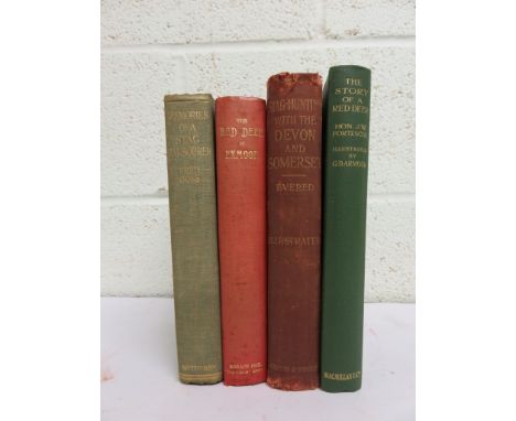 EVERED, Philip - Stag Hunting with the "Devon and Somerset", 1887-1901 - Chatto & Windus 1902, with illustrations by H. M. Lo