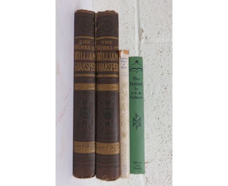 KNIGHT, Charles - The Works of William Shakespeare - two vols., George Routledge & Sons, 1885, with illustrations by John Gil