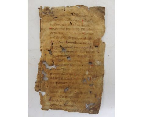 Circa 17th century manuscript