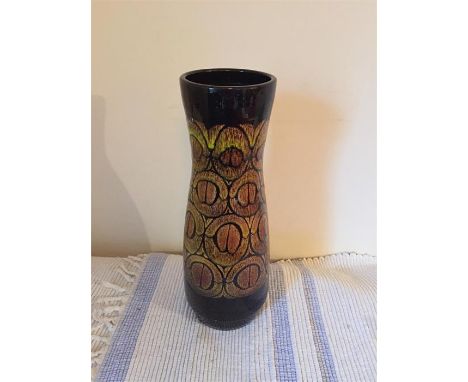 Poole pottery vase, shape 85. 15.5 inches high