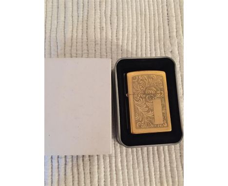 Boxed Zippo lighter