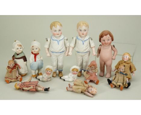 tiny bisque dolls