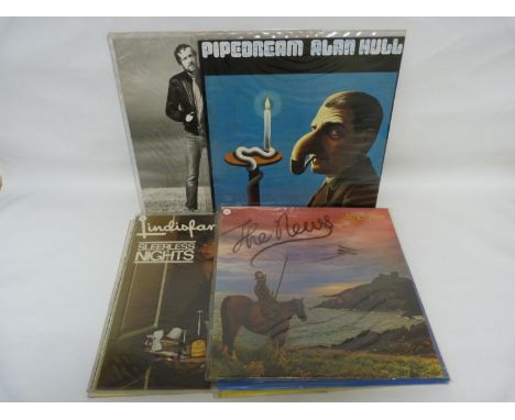 14 x Lindisfarne LPs to include Nicely Out Of Tune and Dingly Dell also 2 x Alan Hull LPs, Pipedream, (blue label) and On the