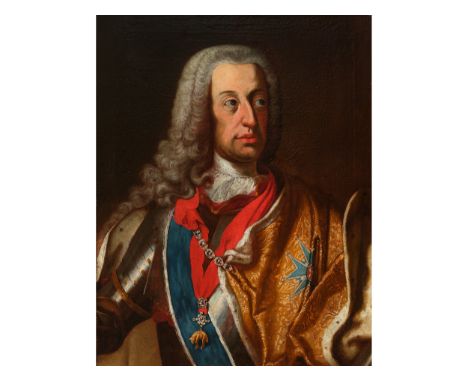 Unbekannter MalerPortrait von Karl Albrecht von Bayern aus dem Hause Wittelsbach (1697-1745)Öl auf Leinwand79 x 62,5 cm, mit 