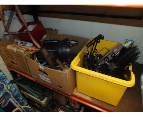 THREE TRAYS OF TOOLS ETC