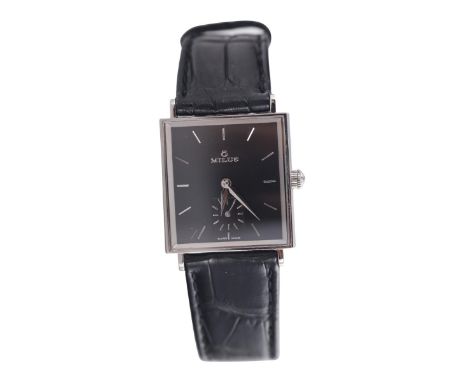  Metal : Stainless Steel   Designer  : Milus  Movement  : Manual Wind   Measurements  : 27mm case diameter   Reference/Model:
