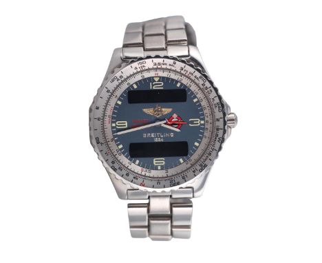  Metal : Stainless Steel   Designer  : Breitling  Movement  : Quartz   Measurements  : 42mm case diameter   Reference/Model: 