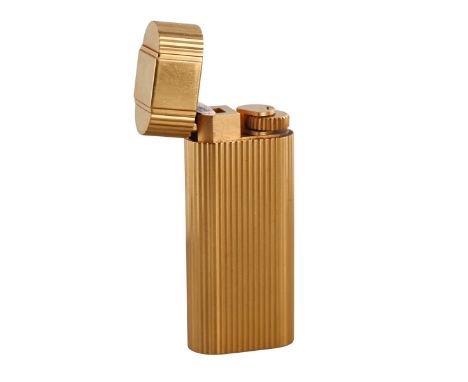  Metal : Gold Plated Stainless Steel    Designer  : Cartier  Measurements  :  Measures 59mm x 25mm x12mm   Reference/Model:  