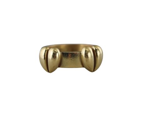  Metal  : 18k Gold   Designer  : Kieselstein Cord   Gemstone  : None   Measurements  : Ring size 5.25, ring is 5mm wide.   Ma