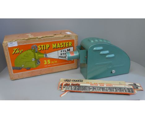 A 'Stip Master' 35mm film projector 