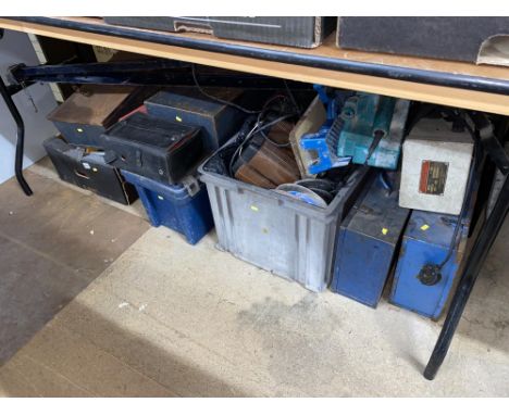 A large quantity of assorted tools