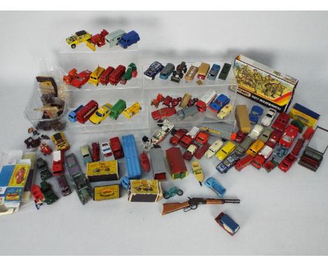 Matchbox, Corgi, Majorette, Others - A mixed lot of unboxed diecast mainly Matchbox Regular Wheels, together with a small col