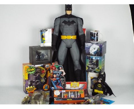 Eaglemoss, Ertl, Mattel, Other - A collection of boxed predominately Batman themed action figures, toys and collectables with