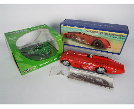 Schylling Collector Series - a tin plate model of 'Sunbeam 1000' (land speed record car - the first car to go 200 mph), appro