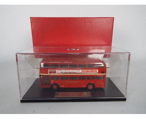 Jotus Resin Specialist - A boxed Limited Edition London Transport Front Entrance Rear Engine Routemaster FRM1 92011 Showbus -