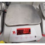 Ohaus Digital Scale, Model: Valor 4000W, Rigging Fee: Please Contact US Rigging 920-655-2767