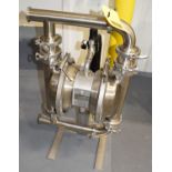 Murzan S/S Diaphragm Pump, Model: SBR2X21F, SN: 14109656 , Rigging Fee: Please Contact US Rigging