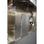 CrownTonka Blast Cooler , 56" Wide x 104" Long (Outside Diameter), with (2) Colmac 2-Fan Blower