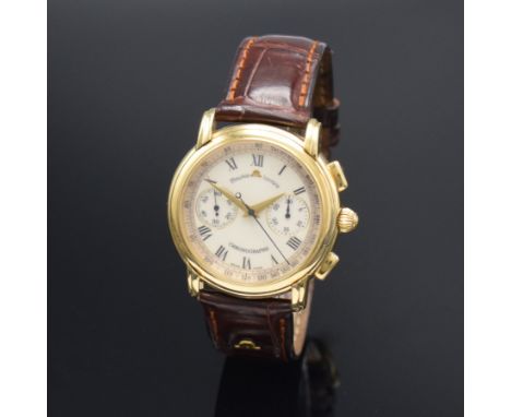 MAURICE LACROIX feiner &amp; seltener Armbandchronograph aus der Masterpiece Collection Referenz 83753-7101,  Handaufzug, aus